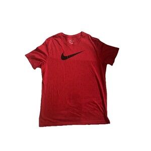 Nike Men's Basketball Drip T-Shirt Red Tee XL